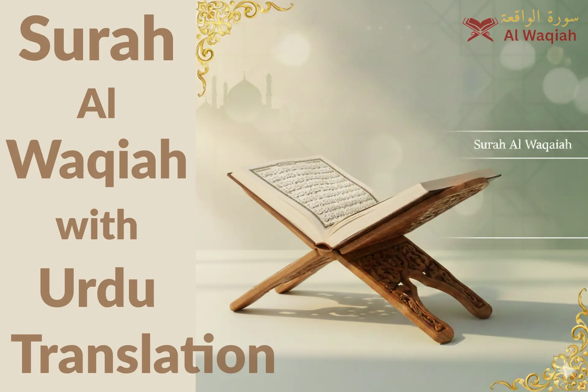Surah Al Waqiah with Urdu Translation