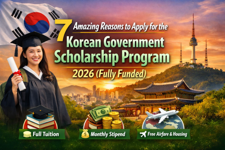 7 Powerful Korean Government Scholarship Program