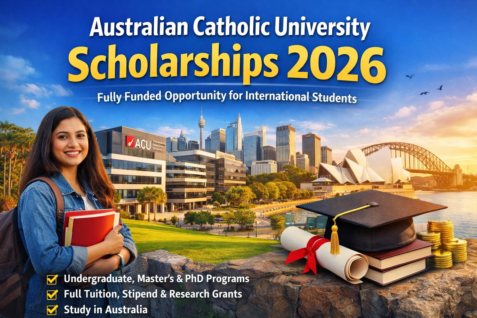 Top Australian Catholic University Scholarships 2026 – Fully Funded